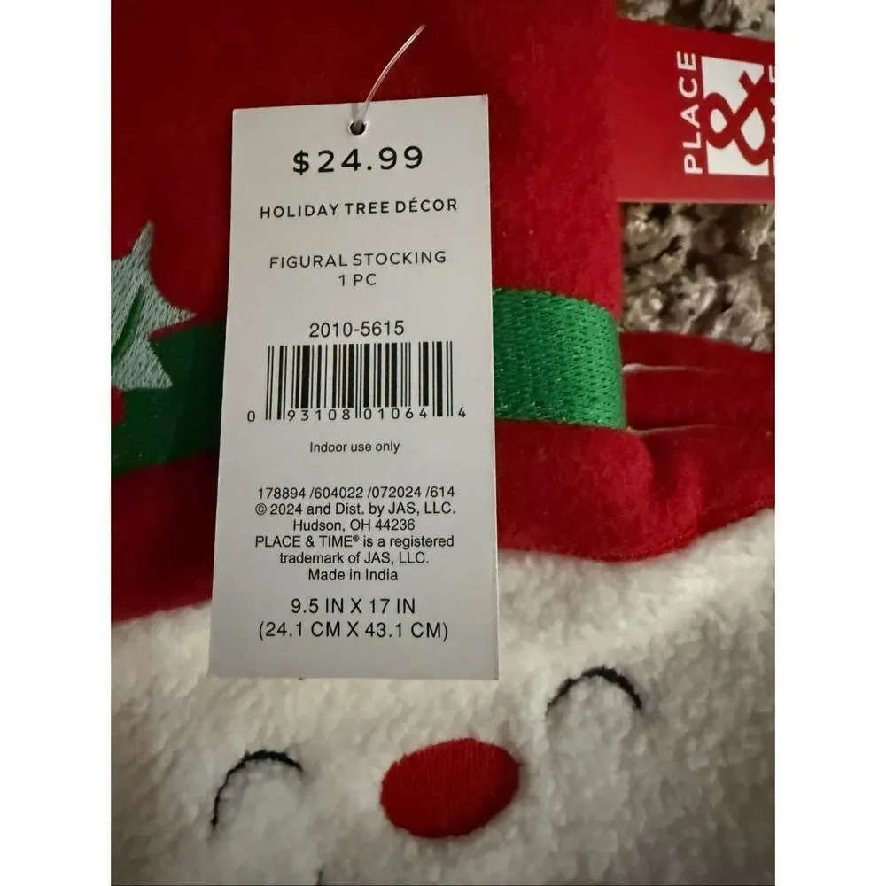 Snowman Stocking - Picture 4 of 5